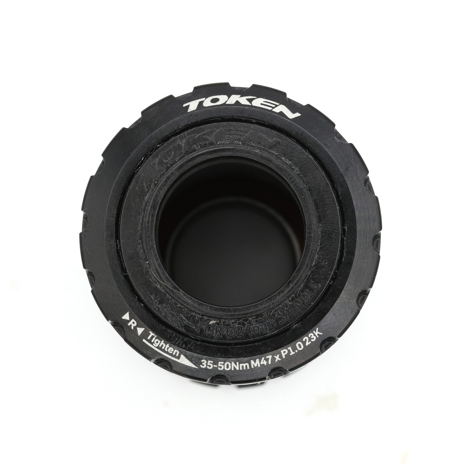 Token M47 x P1.0 Threaded Bottom Bracket for 24mm Spindle