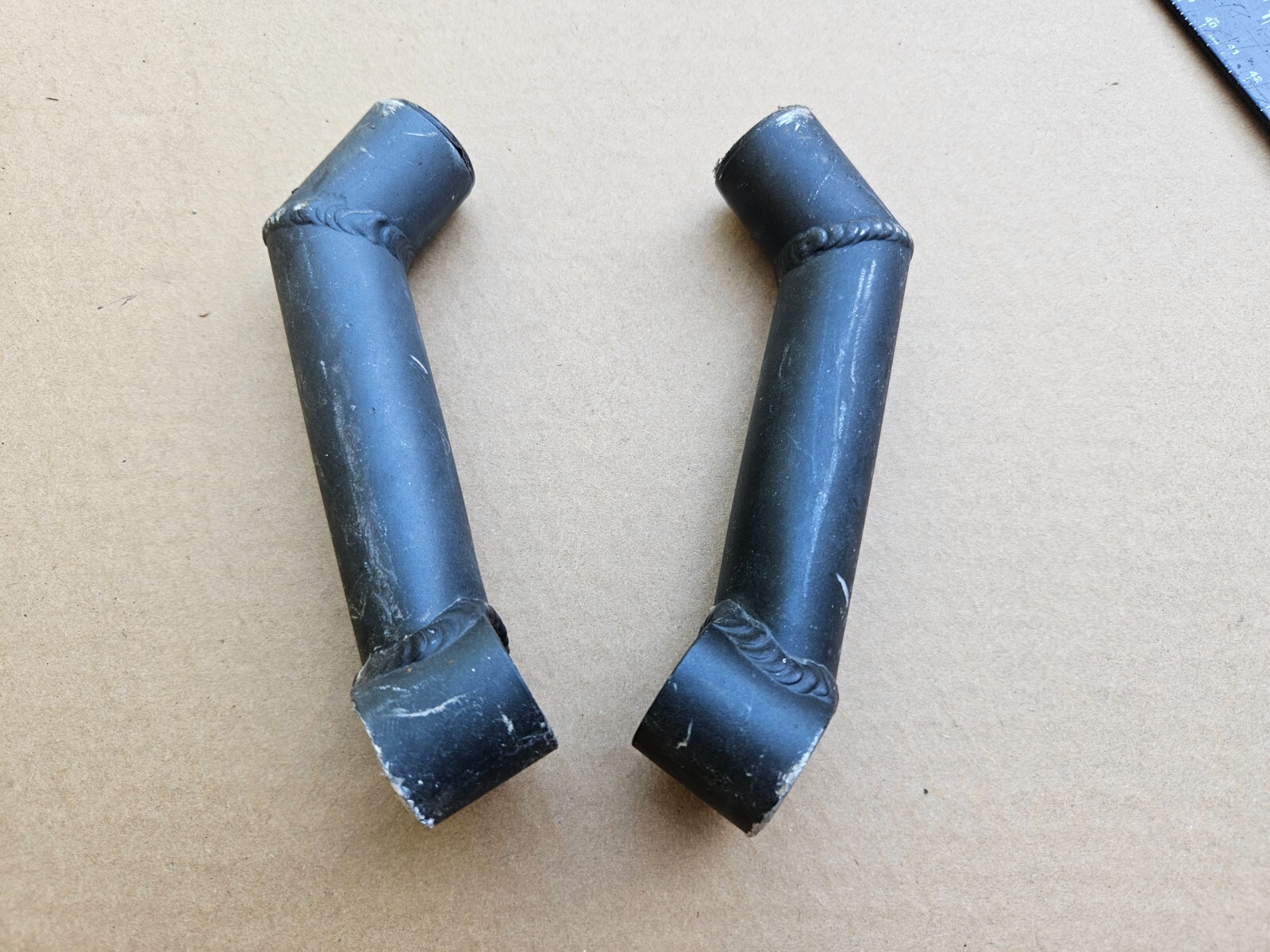 Vintage 90s Marin Oversized Mountain Bike Bar Ends 5″ Long 22.2mm Clamp Black