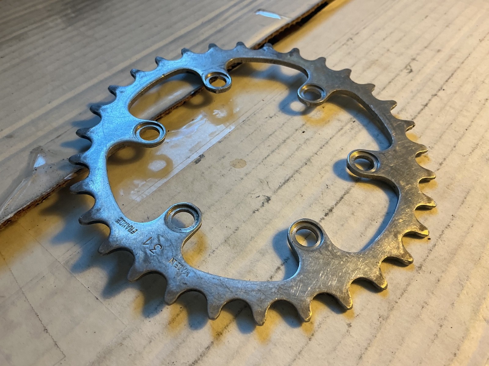 TA chainring 6 arm 31 tooth Specialites TA