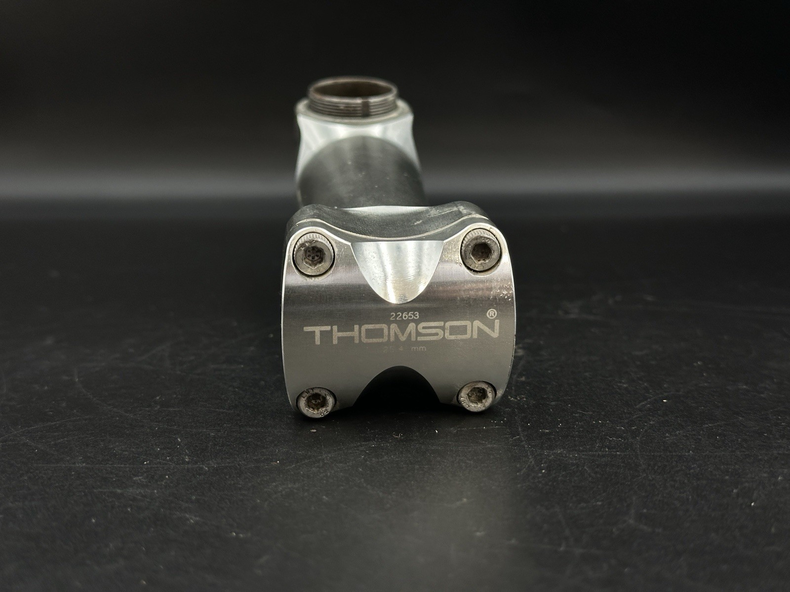 Thomson Elite Stem 130mm 25.4mm 5° Polished Silver 1-1/8 SM-E104