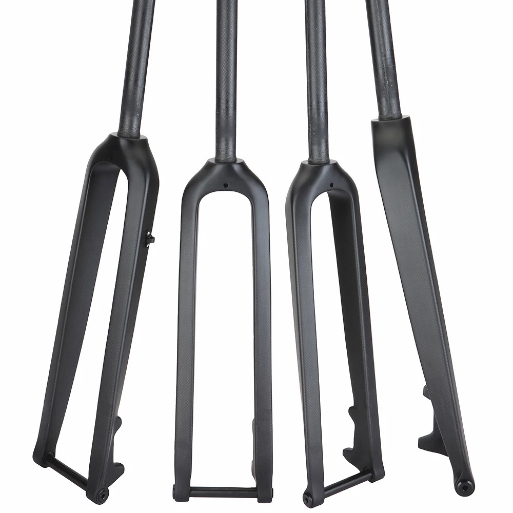 Carbon MTB Bike Rigid Fork ​ Cycling Front Fork 26er 27.5er 29er 1-1/8 To 1-1/2