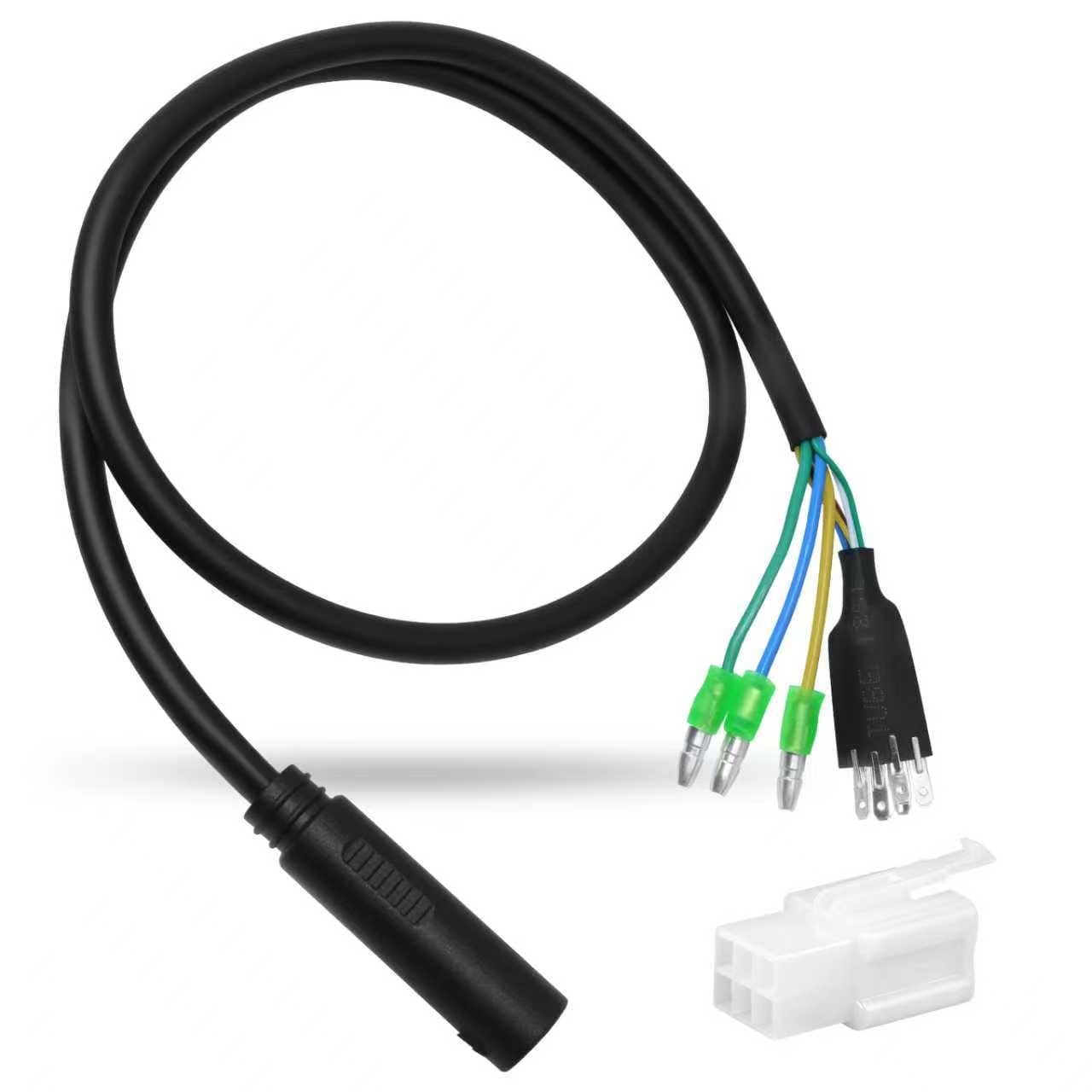 9 Pin Hub Motor Extension Cable 60CM Waterproof Connector E-Bike Conversion