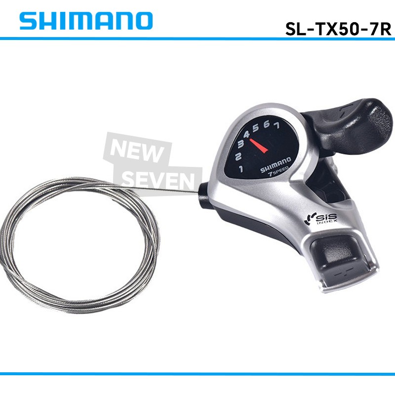 Shimano Tourney SL-TX50 Thumb Gear Shifters 3/7/21 Speed Shifter Optical Display
