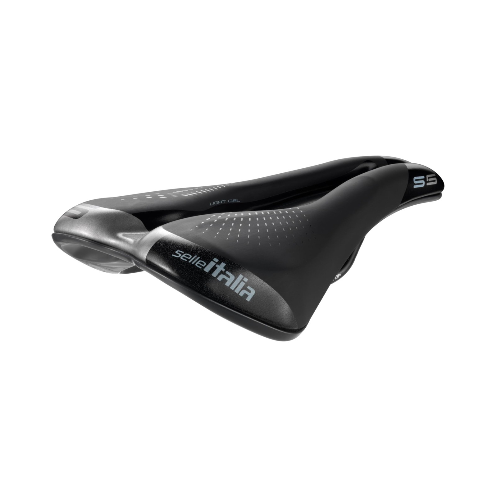 Selle Italia S 5 Lady Superflow Saddle, S3 IDmatch, FeC Alloy Rails, Black