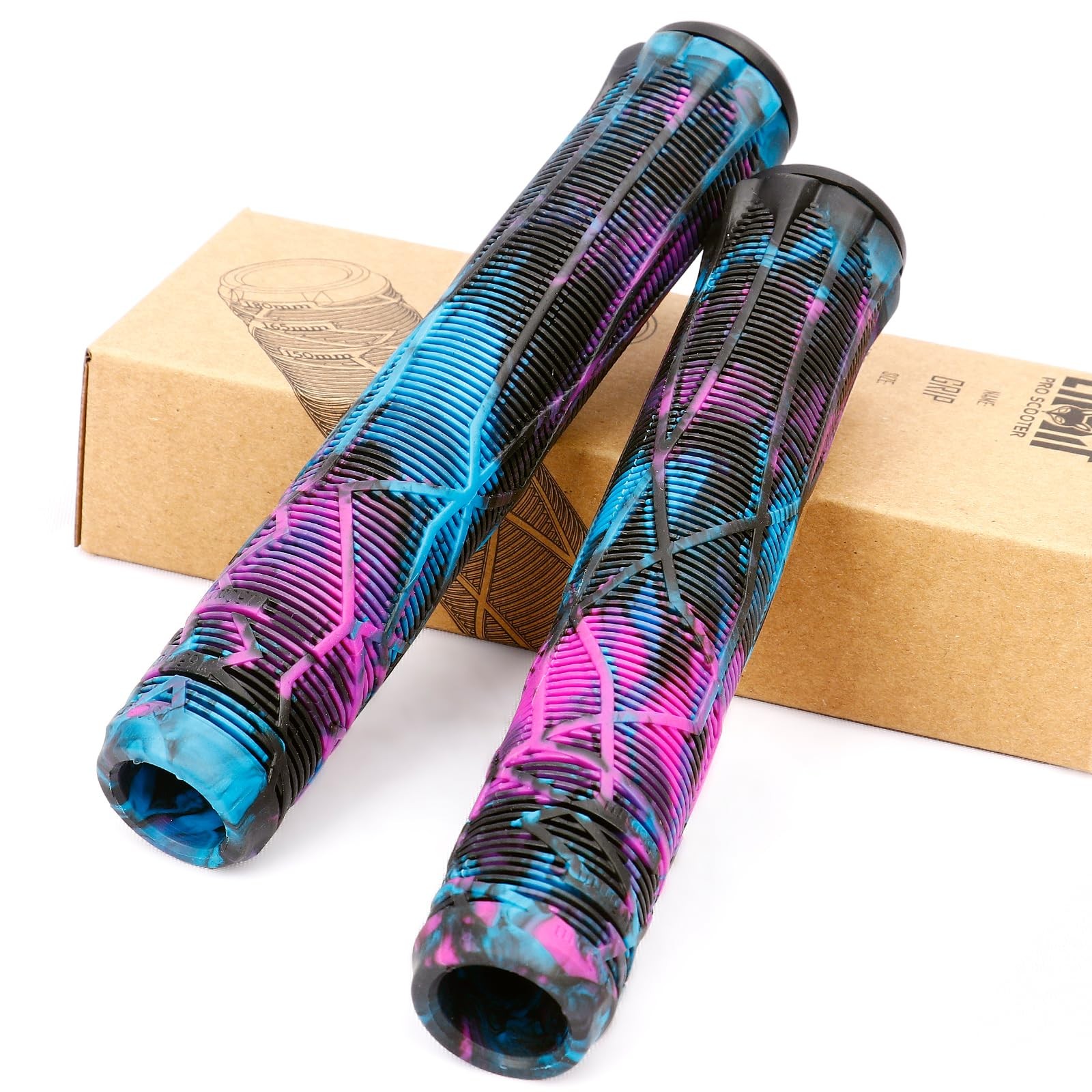Pro Scooter Grips Soft Longneck 150/165/180mm with Easy Cutting Lines for Pro…