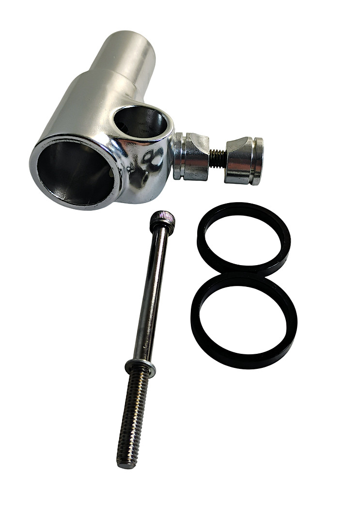 Zoom HeadsUp2 – 75mm Extension for 1-1/8 Inch Steerer Silver – SM2787