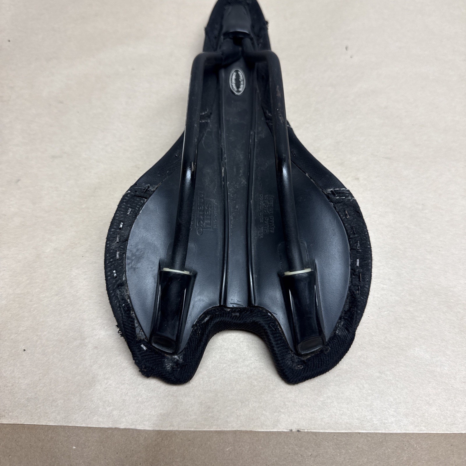 Black Selle San Marco Island Ponza Lux Bicycle Saddle Italy Carbon Steel 40