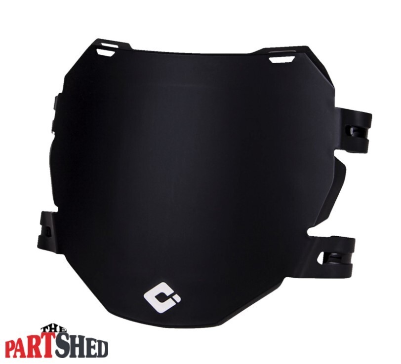 ODI Black Number Plate With Zip Ties For Downhill MTB’s EBikes Surrons