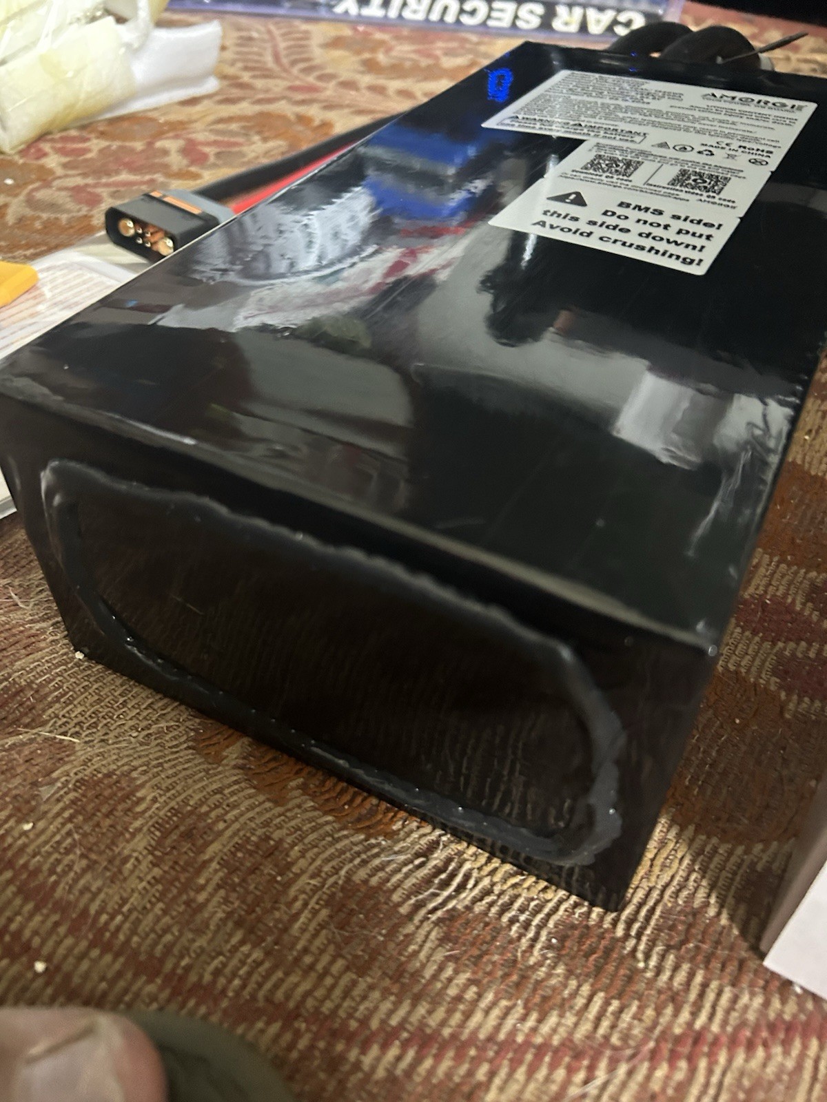 48V 35Ah Lithium Battery W BMS/Bluetooth For E-Bike Scooter Golf Cart AMORGE