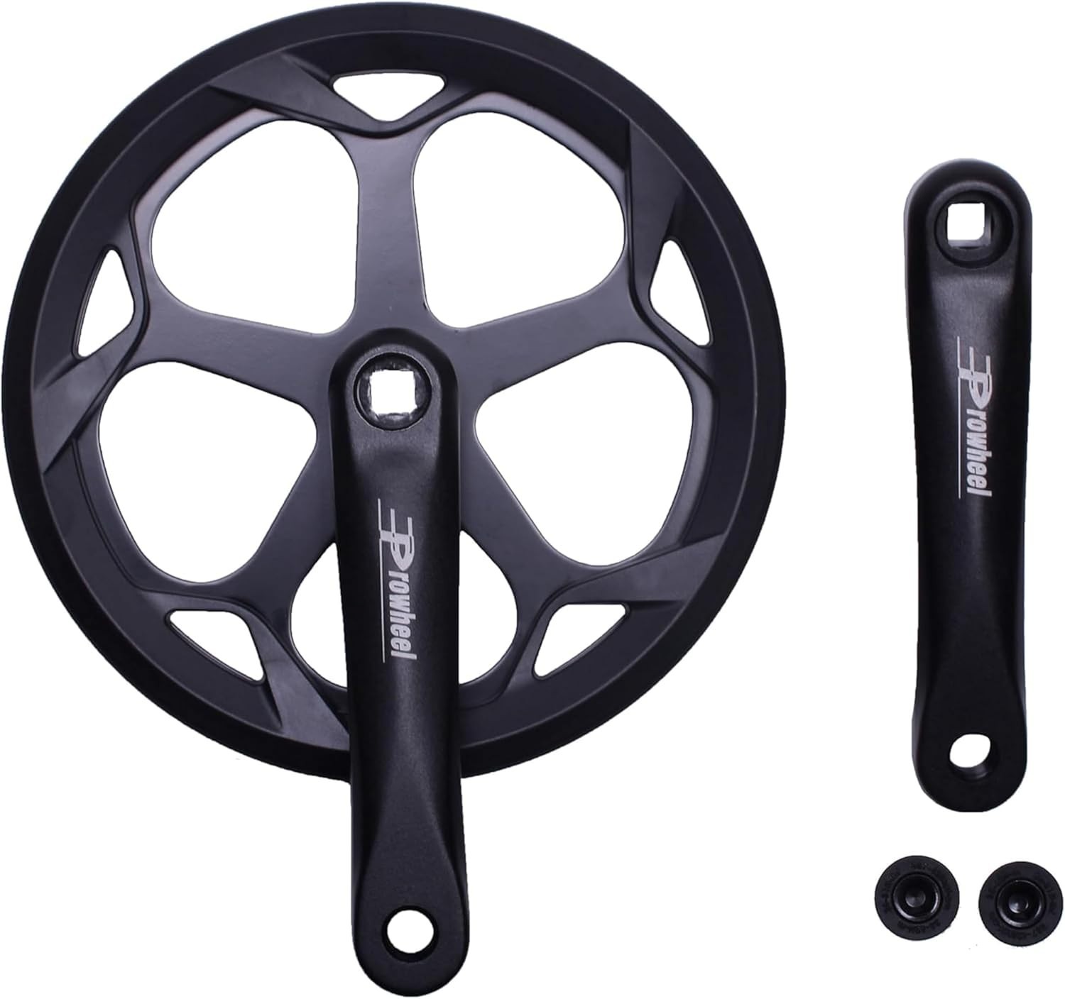 Versatile Bike Crank Arm Set: 152MM/160MM/165MM/170MM/175MM Compatibility