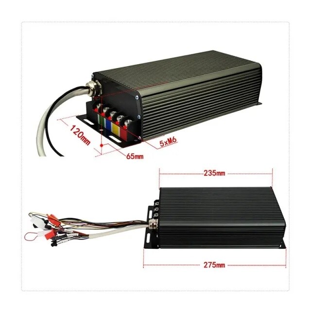 20/24/26×4.0″ 48V-72V 3000W-5000W High Power eBike Fat Wheel Rear Conversion Kit