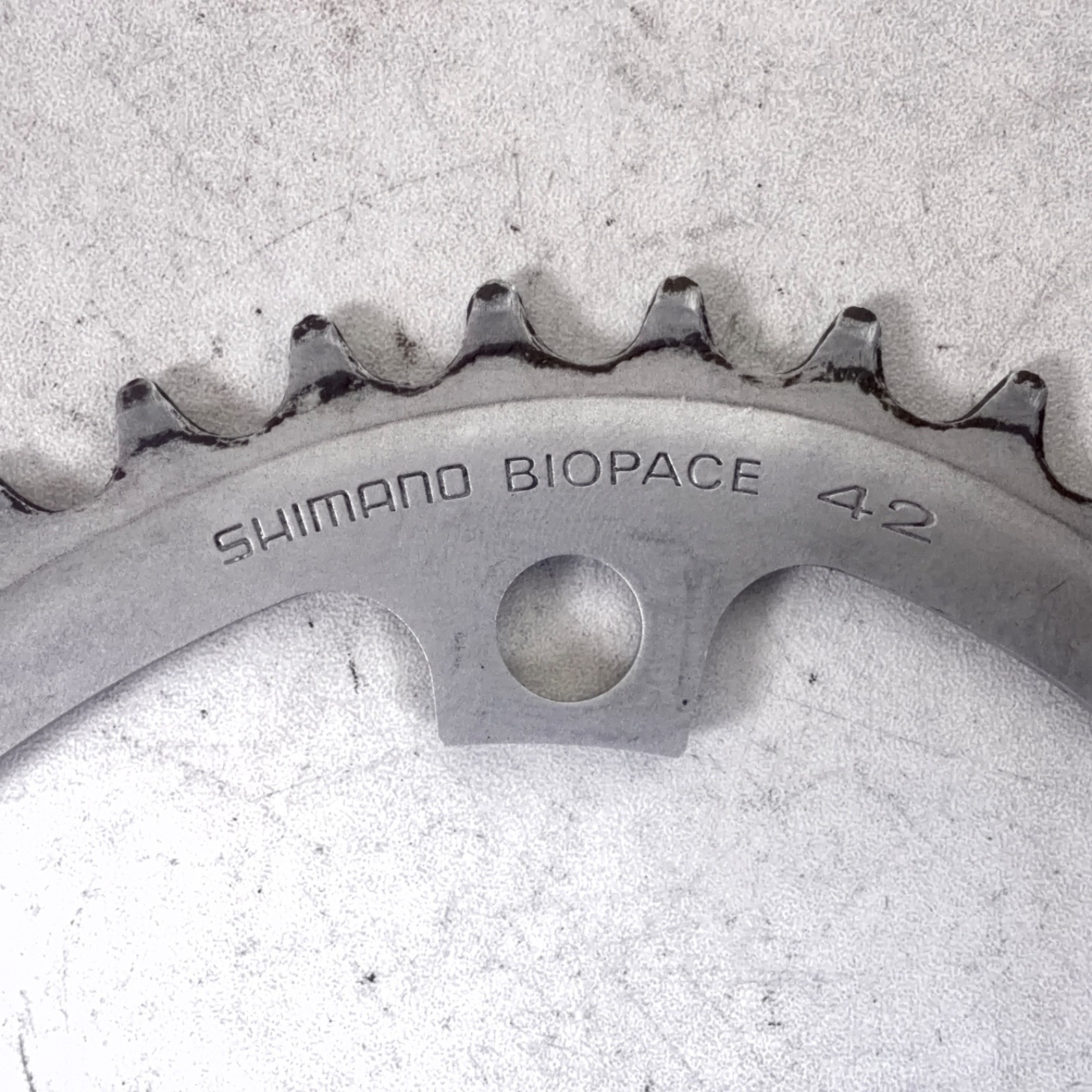 Shimano Biopace 42 Tooth 130 BCD Alloy Chainring 38 Grams