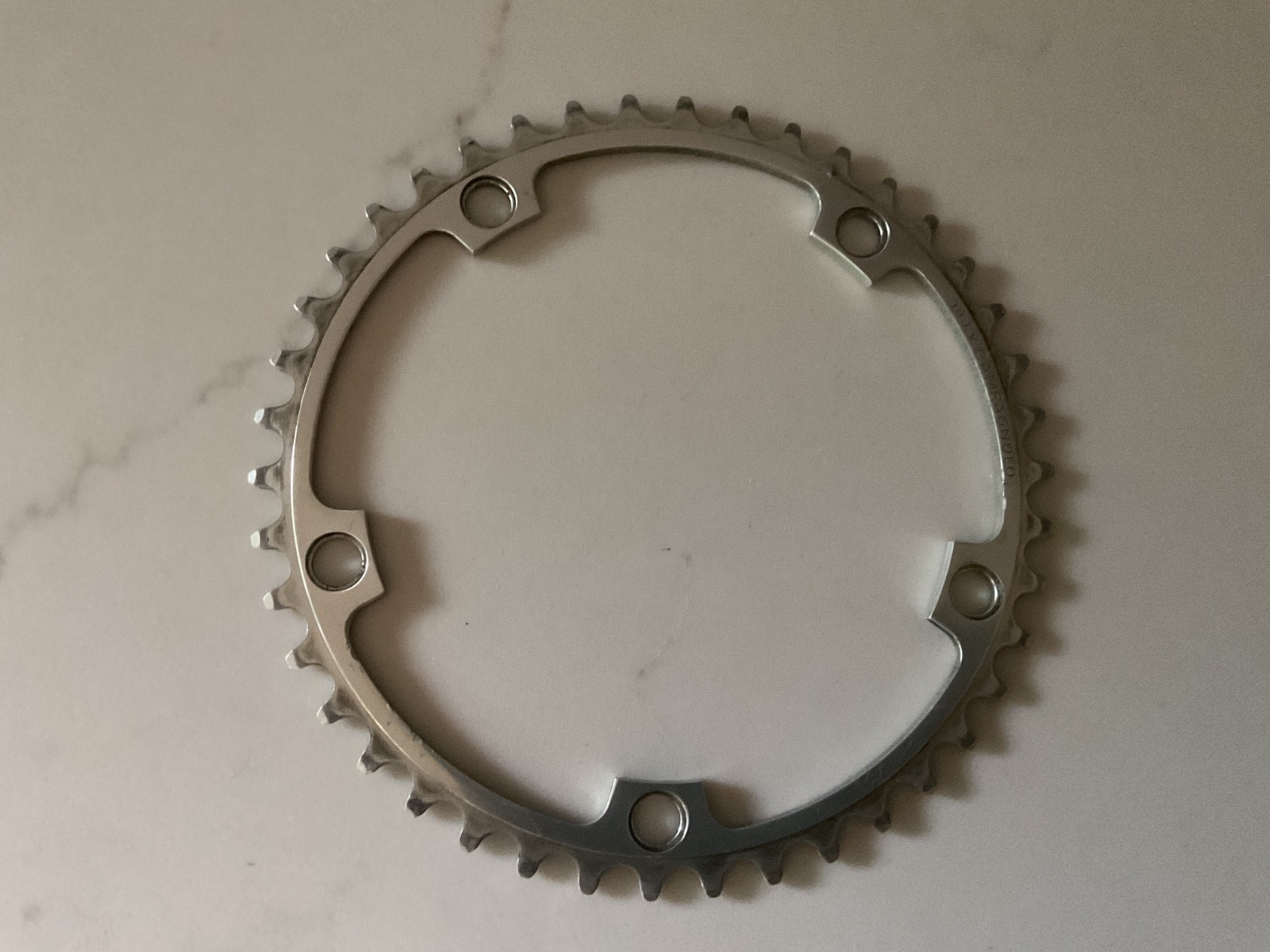 Campagnolo Super Record 42 Tooth Chainring 1980s 144 BCD 1/2 x 3/32