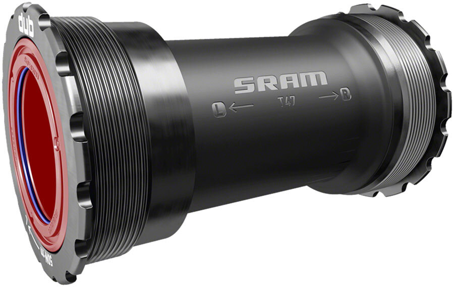 SRAM DUB Wide T47 Ceramic Bottom Bracket – T47, 85.5mm, Road-Wide, Black