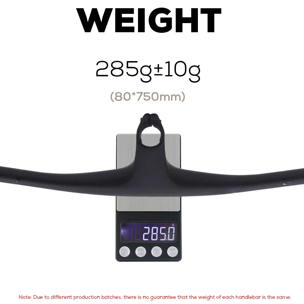 Integrated Full Carbon MTB Handlebar Cockpit 13° Stem Mountain Handlebar 750mm