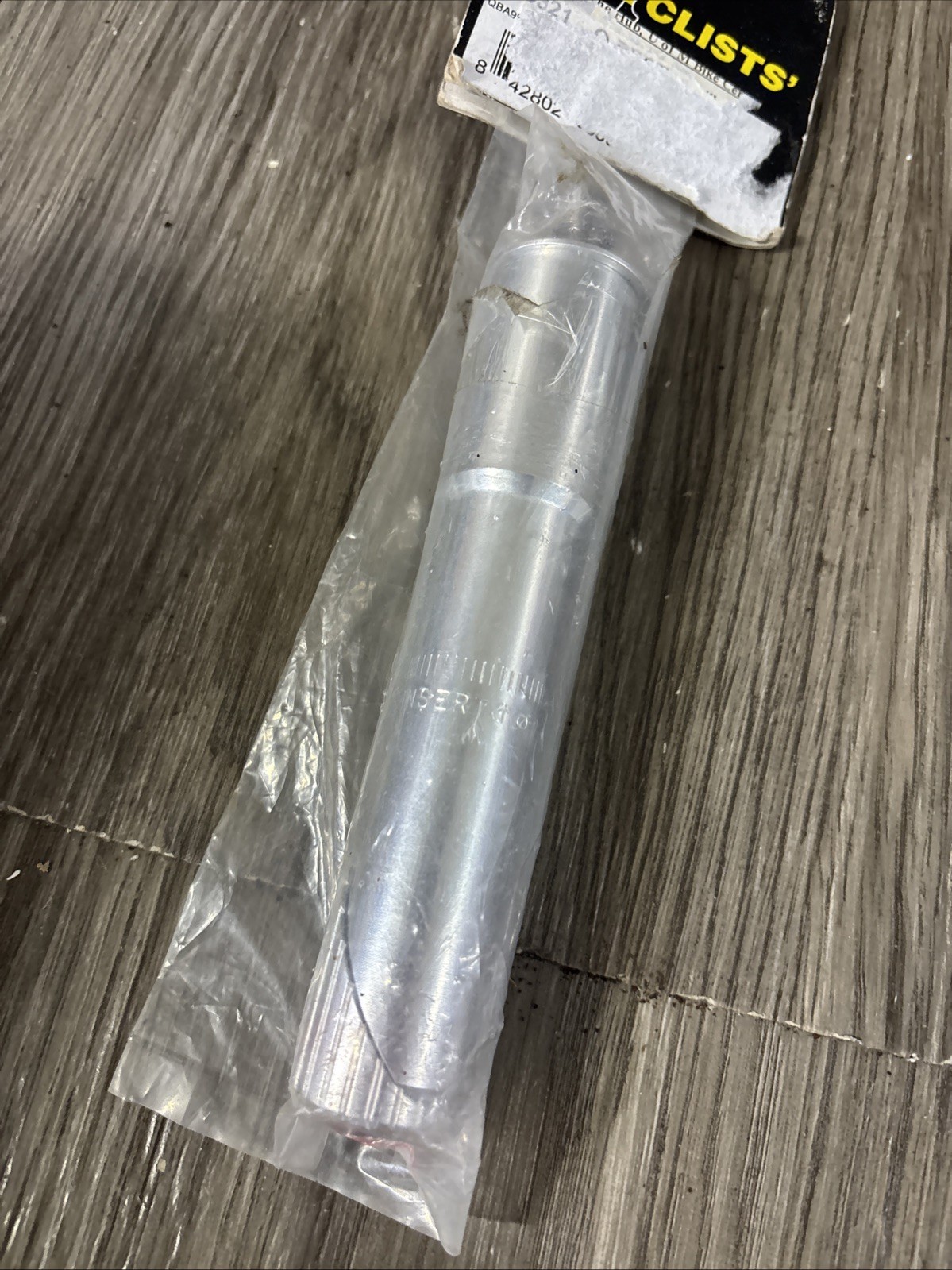 Extender Quill Stem Adaptor 22.2-25.4 Treadless Silver #V5