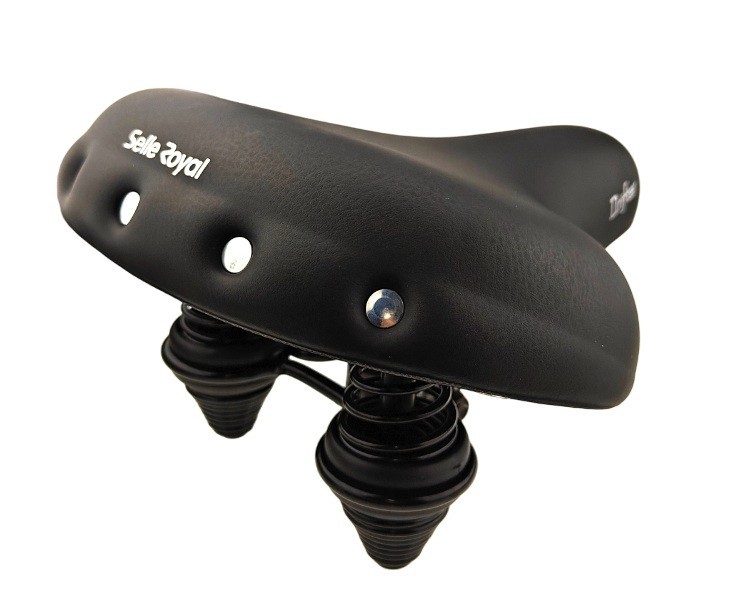 Bicycle Saddle Selle Royal Saddle Premium Drifter Relaxed 90° Unisex Black