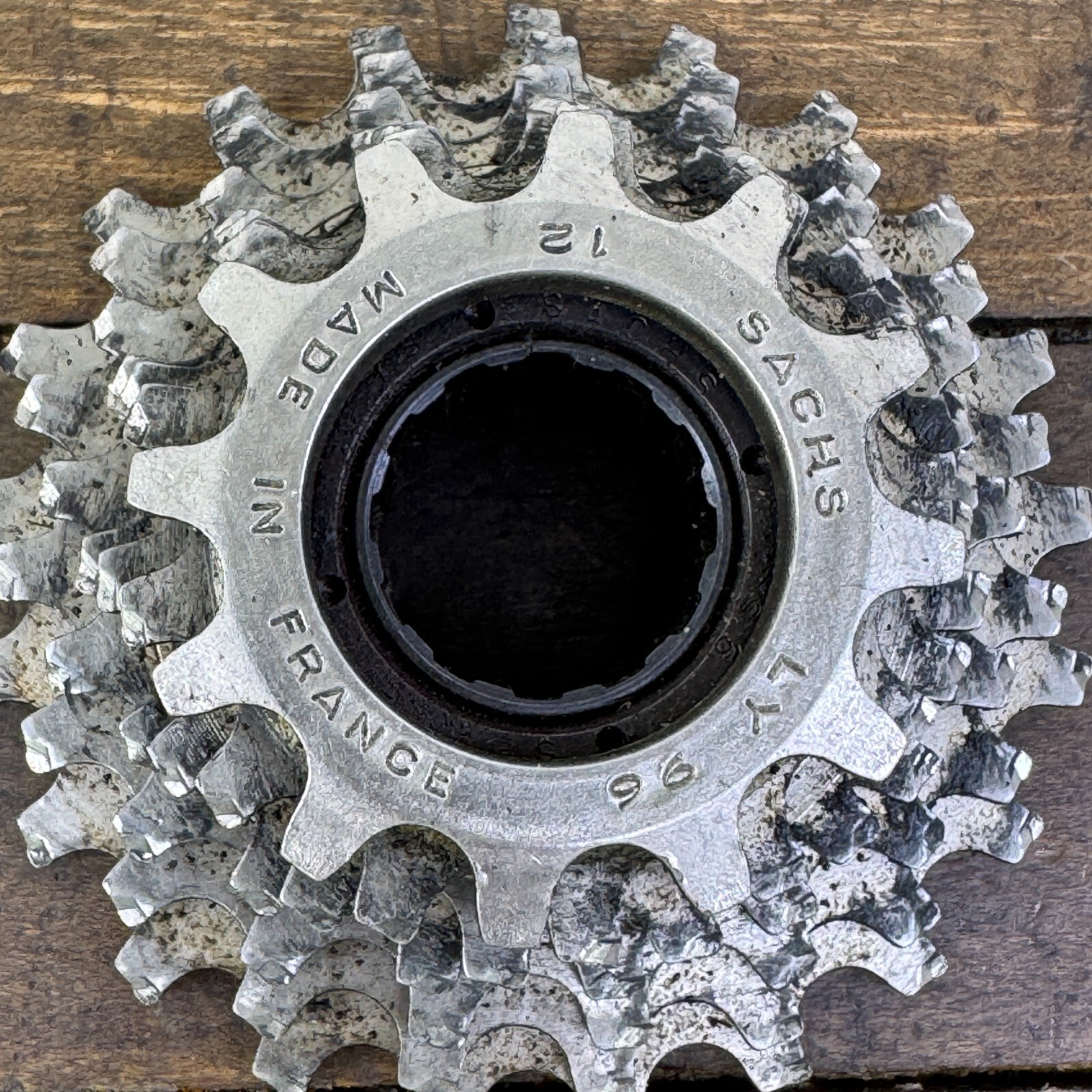 Vintage Sachs Maillard LY 96 21t Freewheel 21 Tooth 7 Speed 12 Tooth Brown Campy