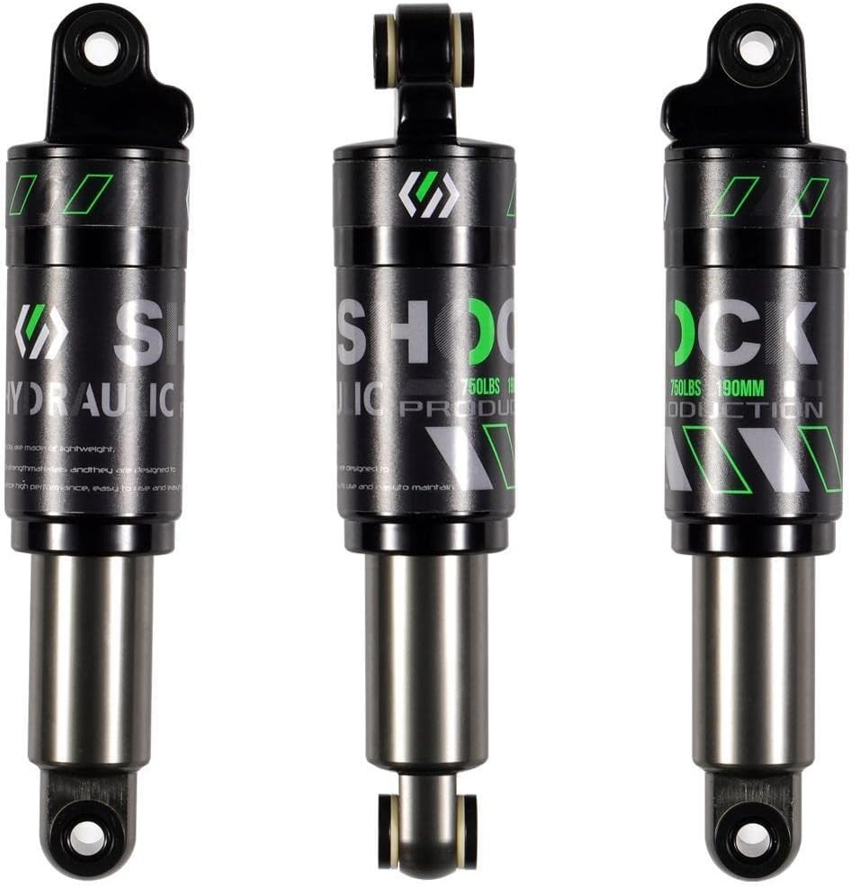 Chooee MTB Rear Shock Absorber 190mm x 750lbs Bike Suspension Spring Shock