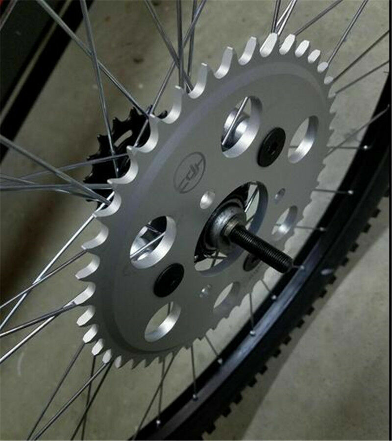 Rear Hub Adapter 1.5 inch & High Performance CNC Sprocket-Gas Motorized Bicycle