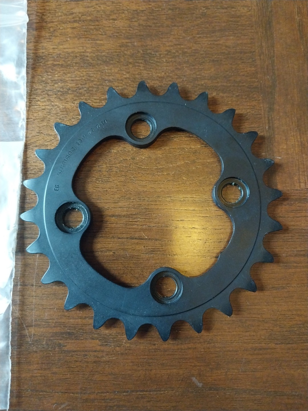 Shimano XTR 24T 64mm BCD 9spd Small Chainring M960 Black