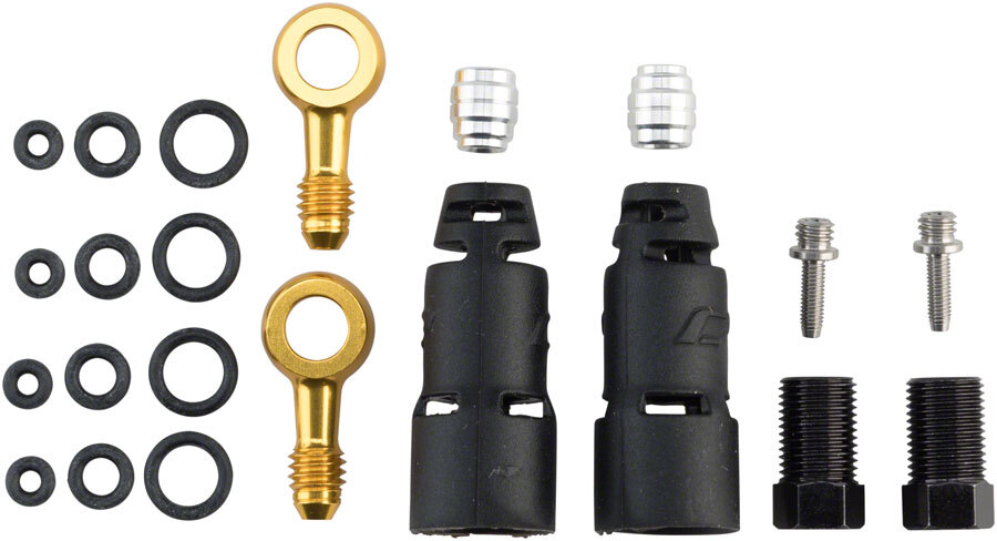Jagwire Pro Quick-Fit Adapters for Hydraulic Hose Fits SRAM Code R/RSC