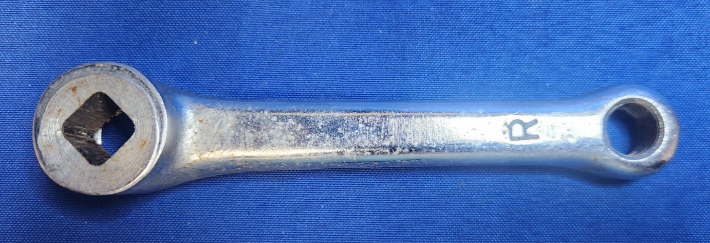 Vintage Unknown Steel Right 125mm Crank Arm Cruiser Bike Bicycle Solida Nervar