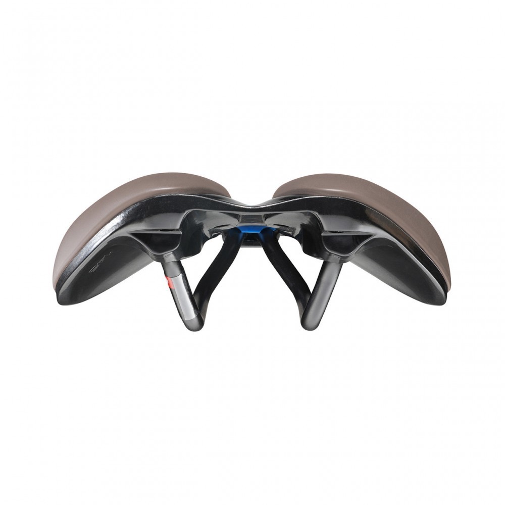 Selle Italia saddle NOVUS BOOST EVO GRAVEL TM SUPERFLOW L3 145 BROWN MN rails