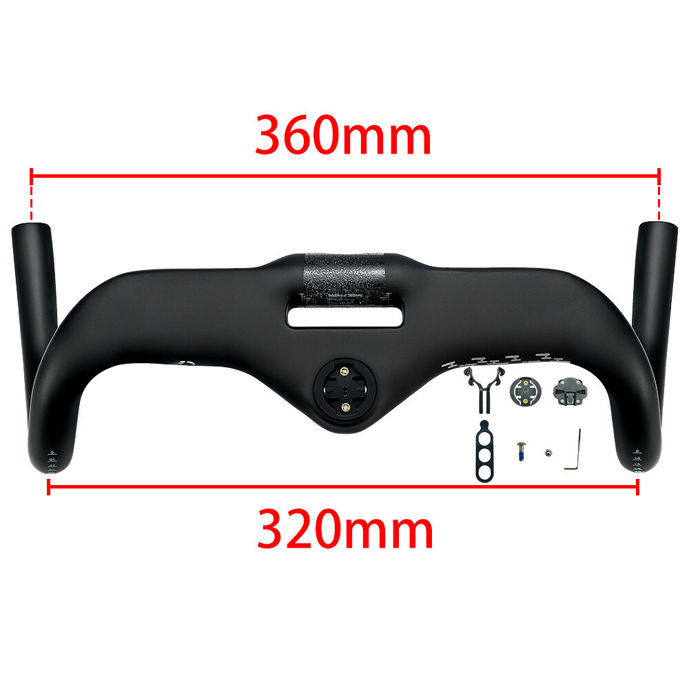 Professional Carbon Racing Bike Handlebar 31.8mm Internal Road Bicycle Drop Bar