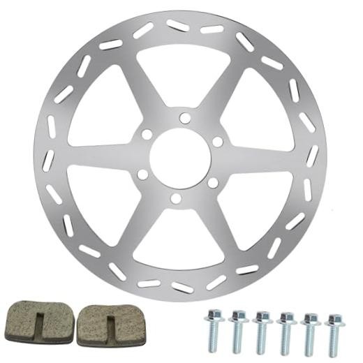 180mm Mini Bike Disc Brake Rotor with Pads Replacement for Baja disc brake