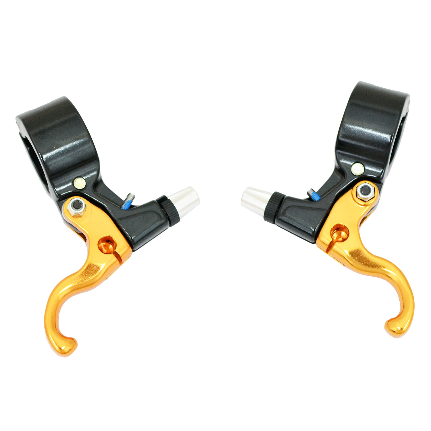 DIA-COMPE TECH99DS «GOLD FINGER» Brake Lever Set For Fixie & BMX , Gold