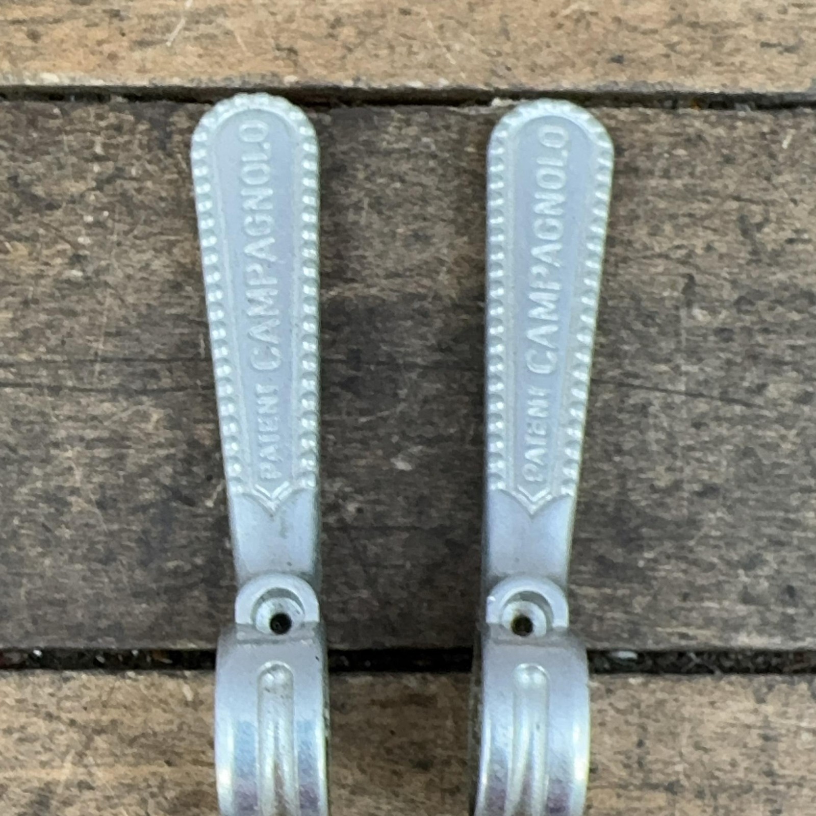 Vintage Campagnolo Friction Shifter Set Down Tube Clamp 28.6 Arms PARTS