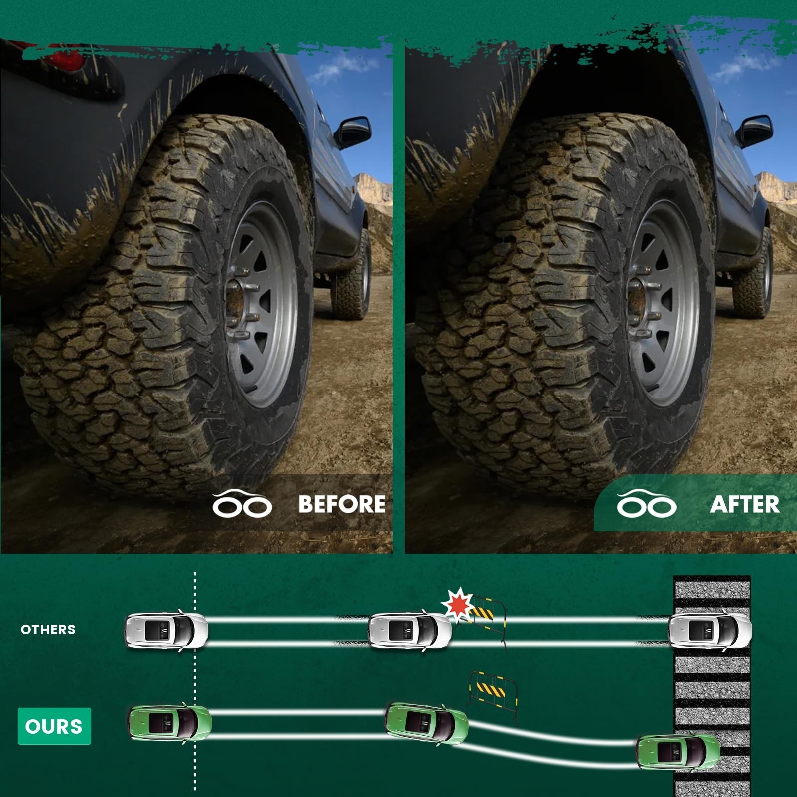 SCITOO Air Struts Suspension Kits Shocks Struts Suspensions Replacement Strut…