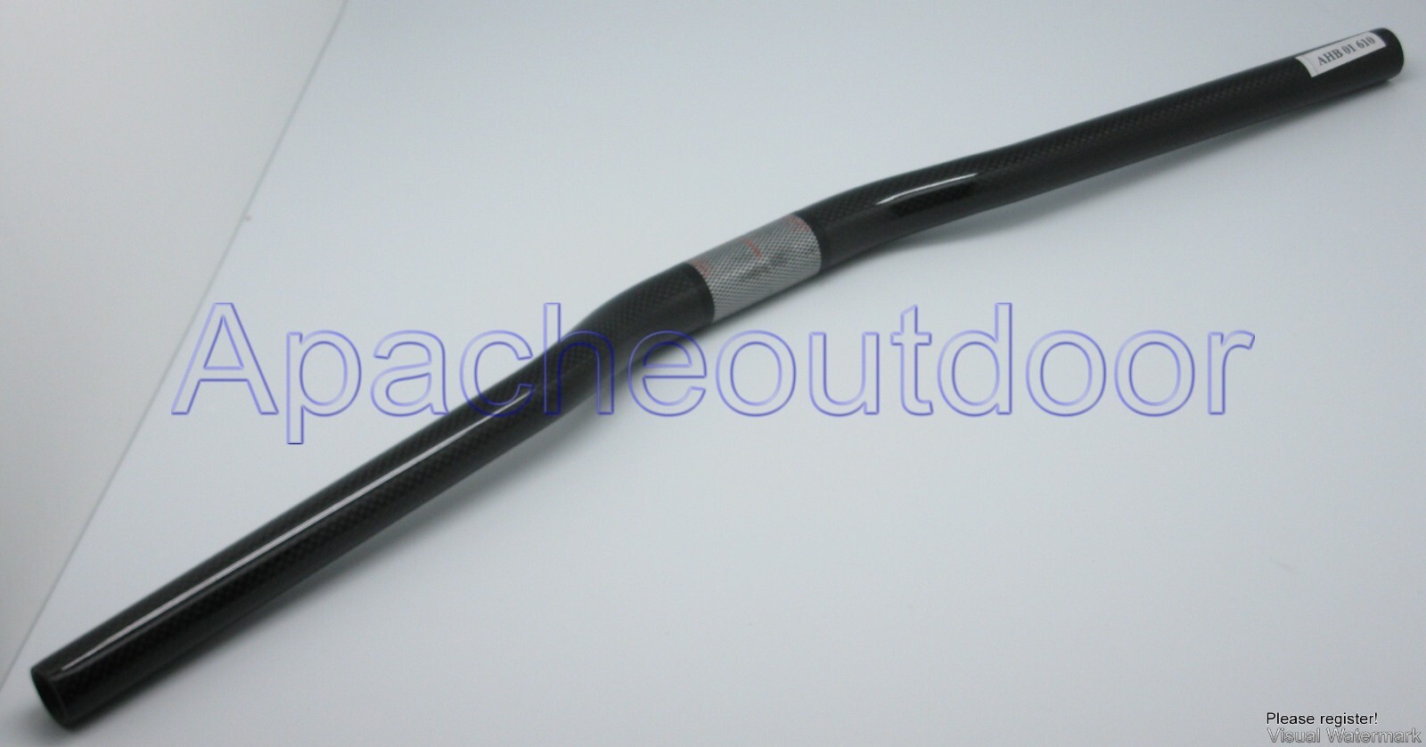 Full carbon fiber light weight MTB Riser bar 25.4 610mm 3K woven 160g AHB01 USA