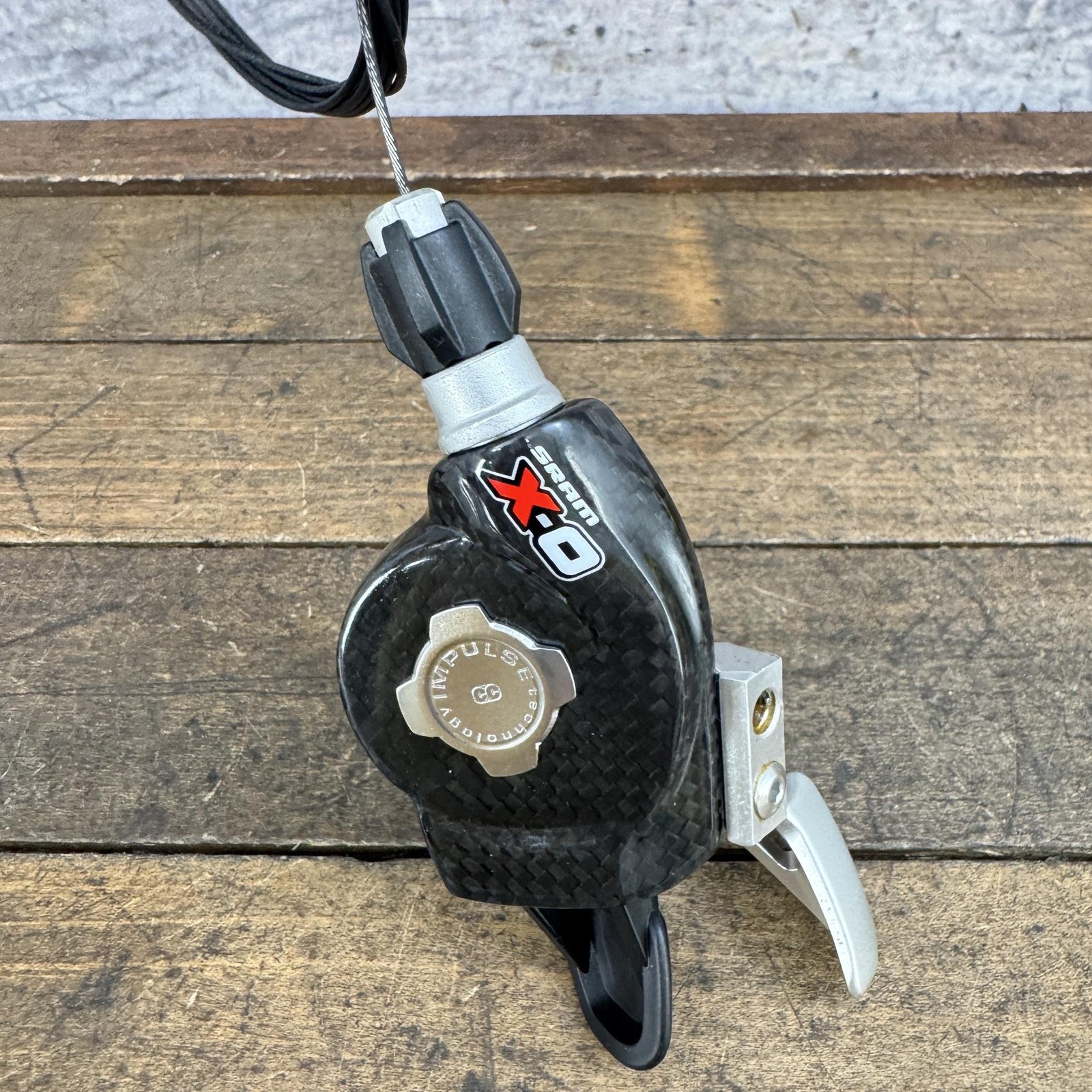 SRAM X0 Left 3 Speed Trigger Shifter Front 3s NOS MTB Mountain Bike Carbon