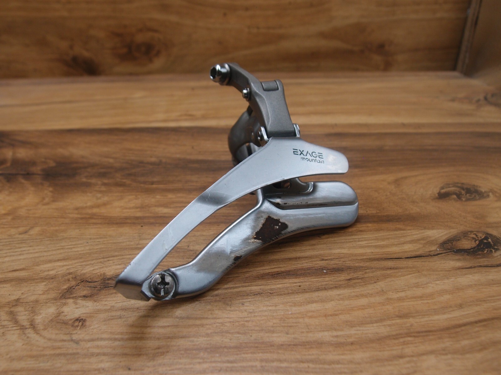 1988 MTB front derailleur Shimano Exage Mountain Alpine FD-M450 bottom 28.6 mm