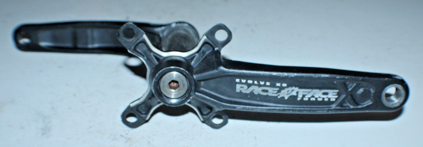 Race Face Evolve XC Triple Gravel Crankset 175mm ISIS Black 104/64mm USA Shipper