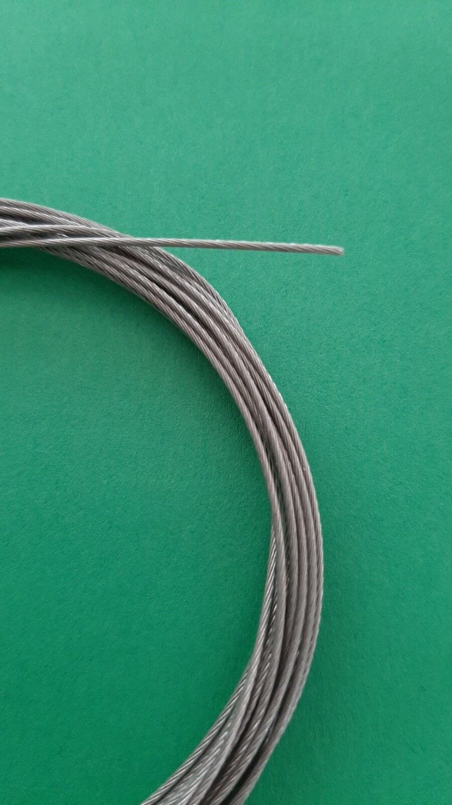 BOA L4 REPLACEMENT 0.8MM STAINLESS STEEL COATED LACE CABLE 10 FEET, 3.05 METER