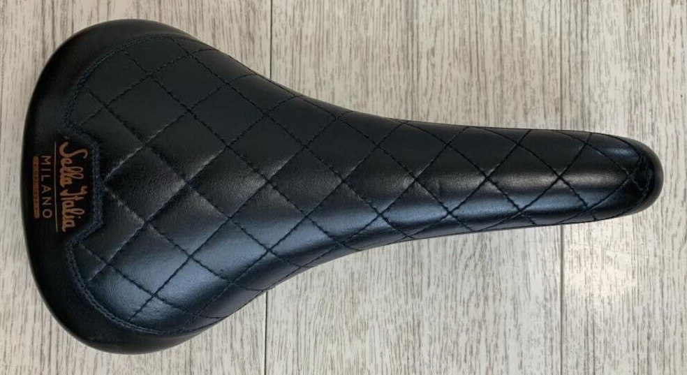 Selle Italia Turbo Bonnie Saddle 10.82×5.75 inch FeC Alloy Black JAPAN NEW
