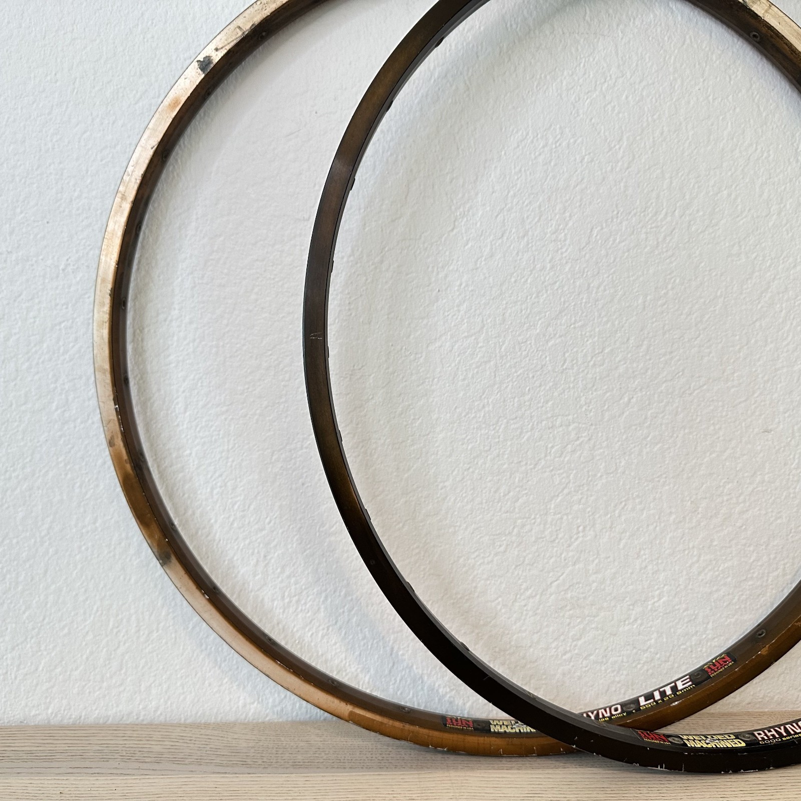 Pair Sun Rhyno Lite Rims 26″ ATB Mountain Bike 32H 559 x 29.5 Rim Brake *Read