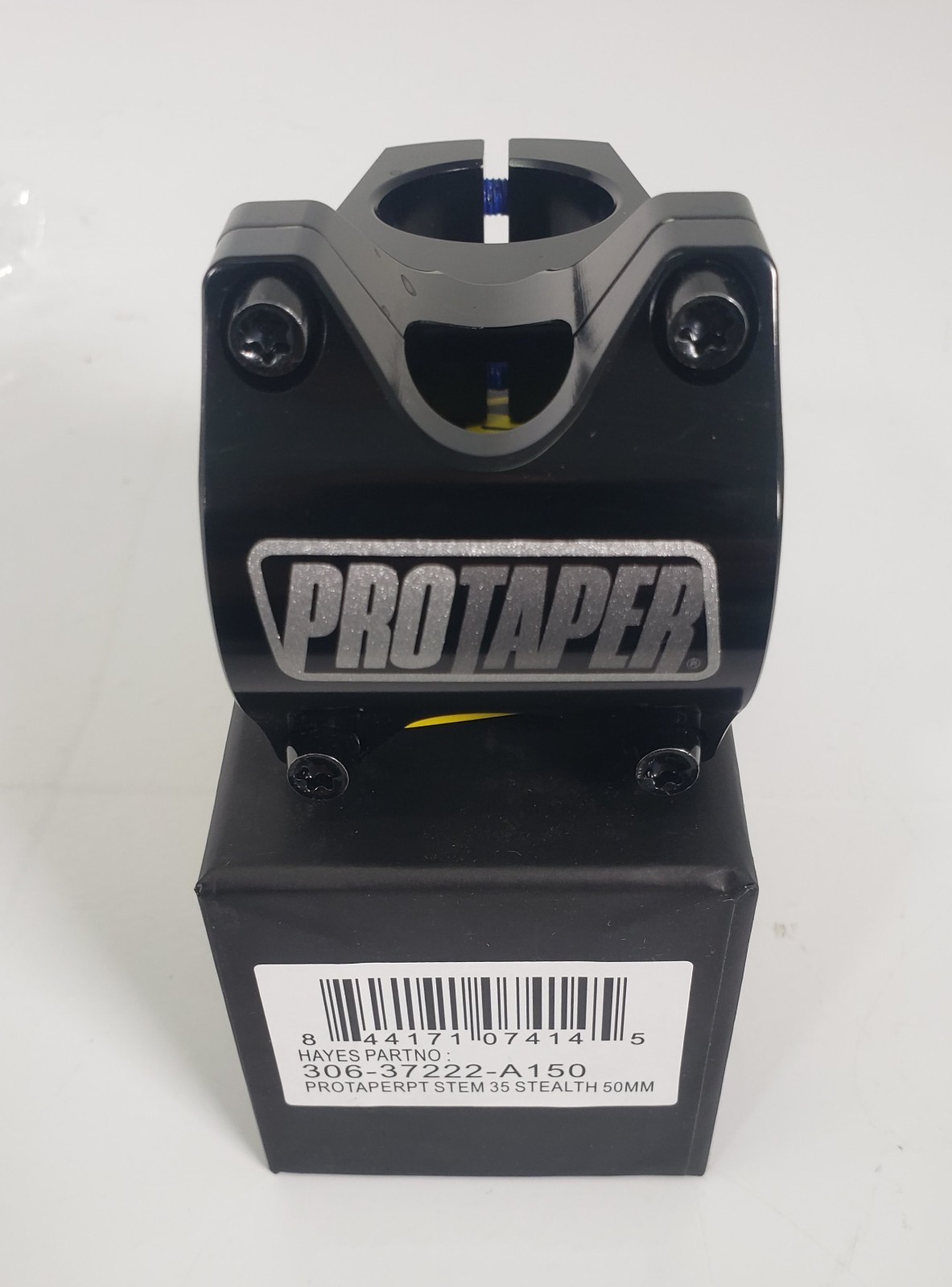 ProTaper MTB Stem 50mm x 35mm Clamp Stealth Black 1-1/8” Brand New Retail Box