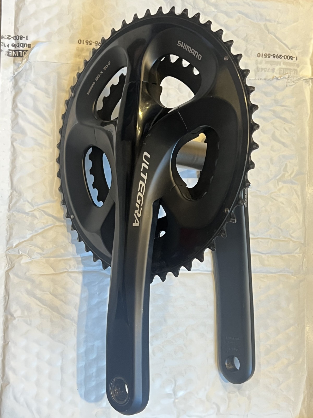 Shimano Ultegra SG-X 50-F Crankset FC-6750 175mm 50/34 Teeth