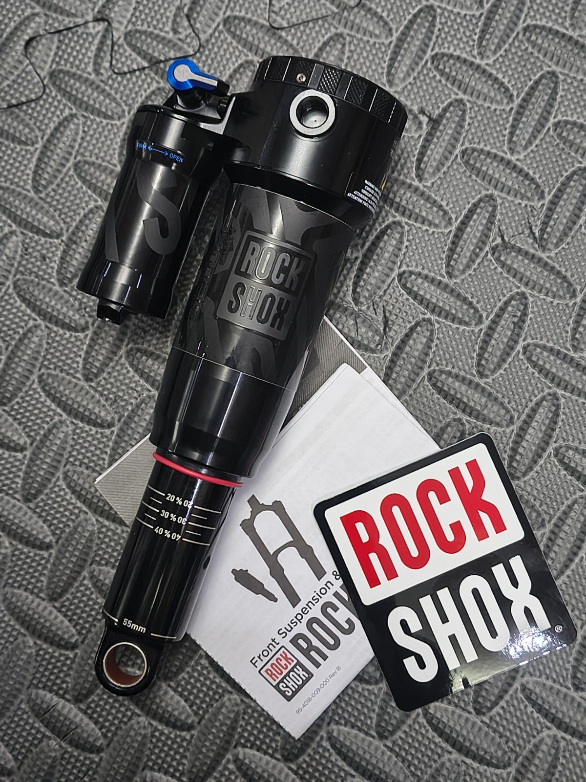 Rockshox Rear Shock 185x55mm Super Deluxe Select+ Trunnion C1 2025