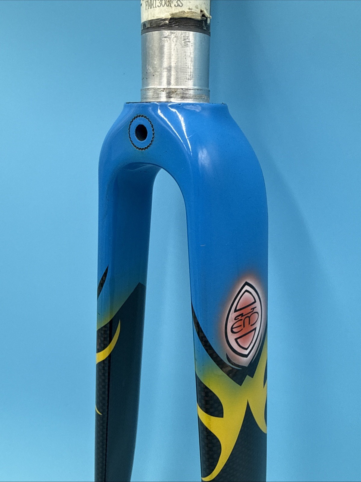 RARE Eddy Mercx Team SC 700c Carbon Fiber 1-1/8″ Fork 248mm Steerer 43mm Rake
