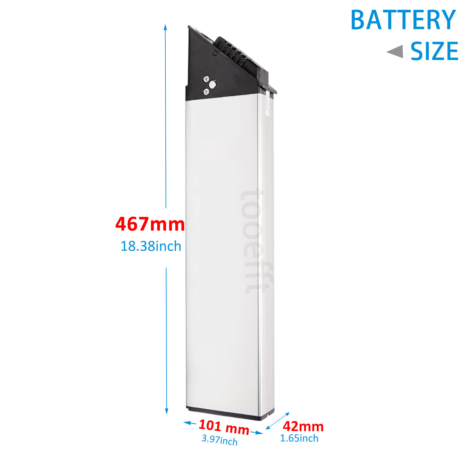 tooefft 48V 14Ah for Lectric XP Step-Thru 1.0 & 2.0 Long Range Battery packs