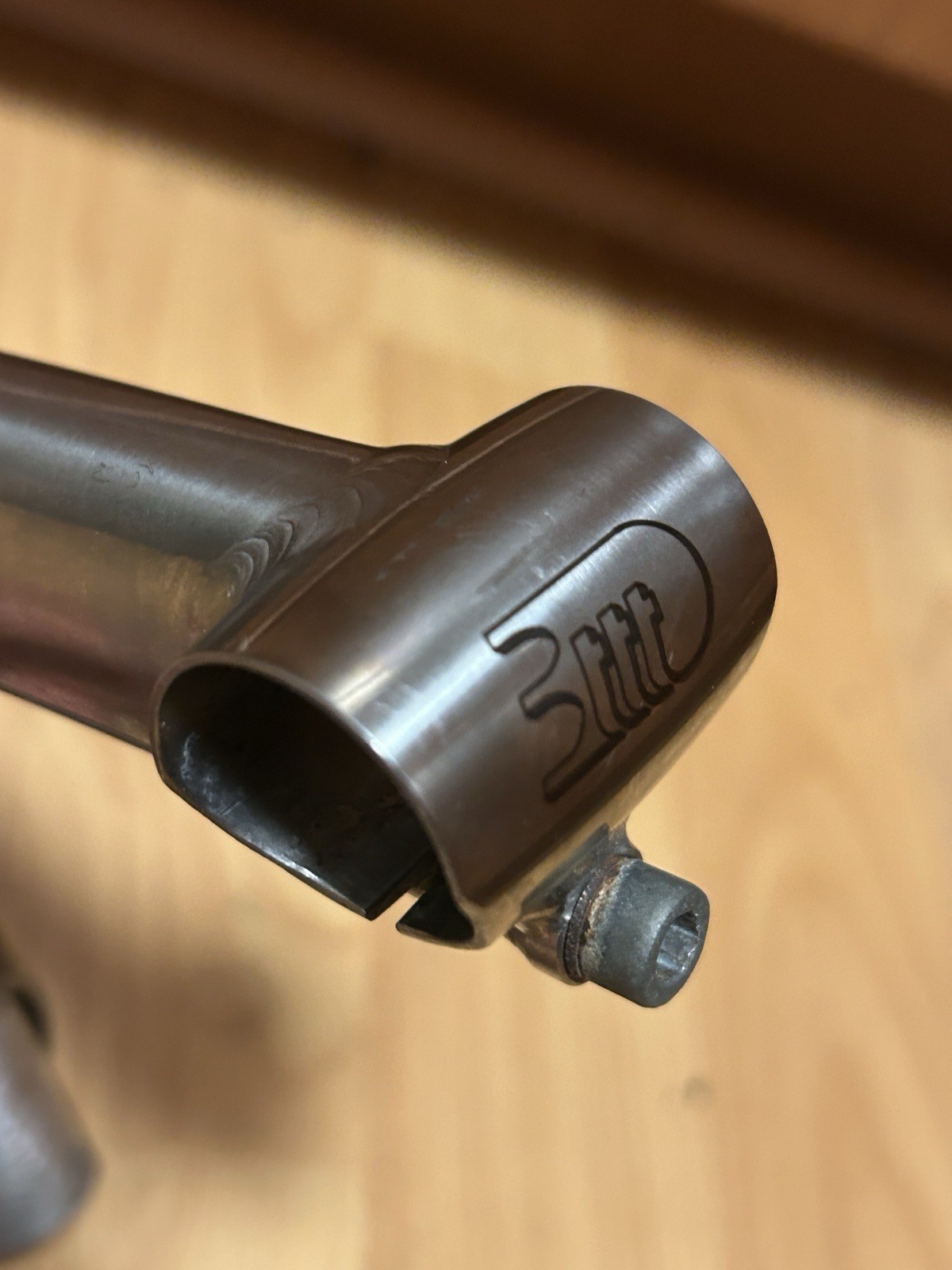 Vintage 90s 3T Pro Titanium Corsa 1″ Threaded Quill Stem 130mm 25.8 3ttt Ti 22.2