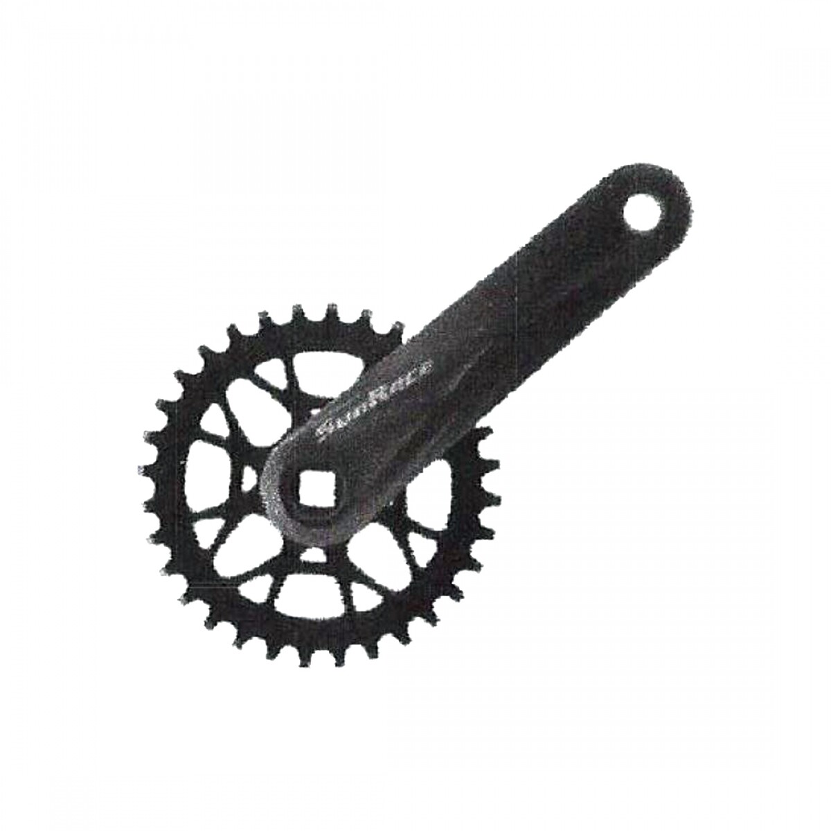 Sunrace FCM408 175mm 38T Square Taper Crankset