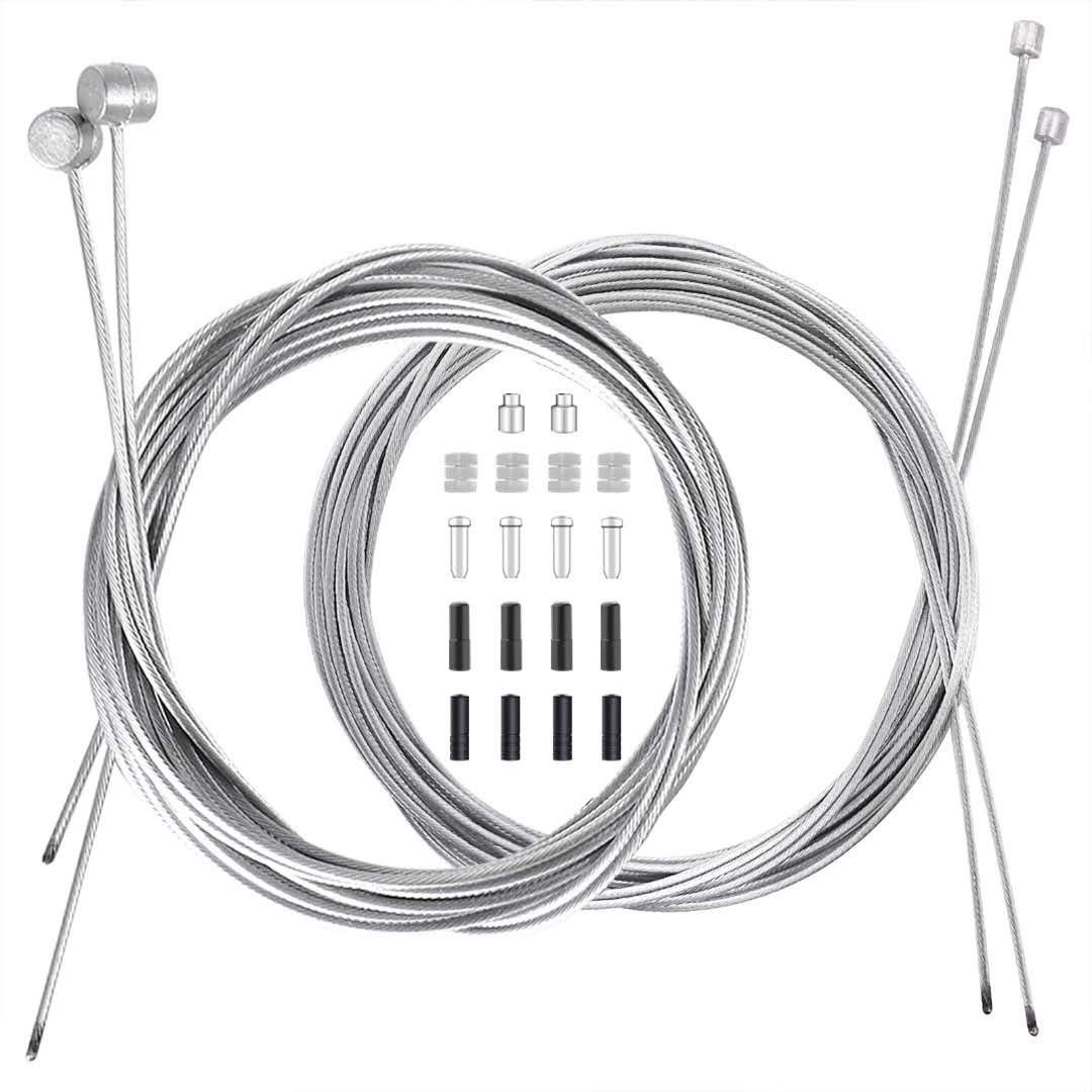Universal Bike Brake Shifter Cable Gear Wire Replacement Set Mountain Road MTB