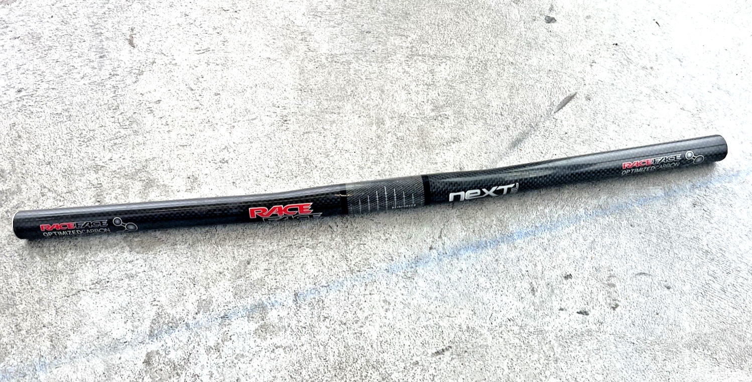 RaceFace NEXT SL XC Carbon Handlebar 25.4mm 560mm 5° 125g MTB Carbon Fiber