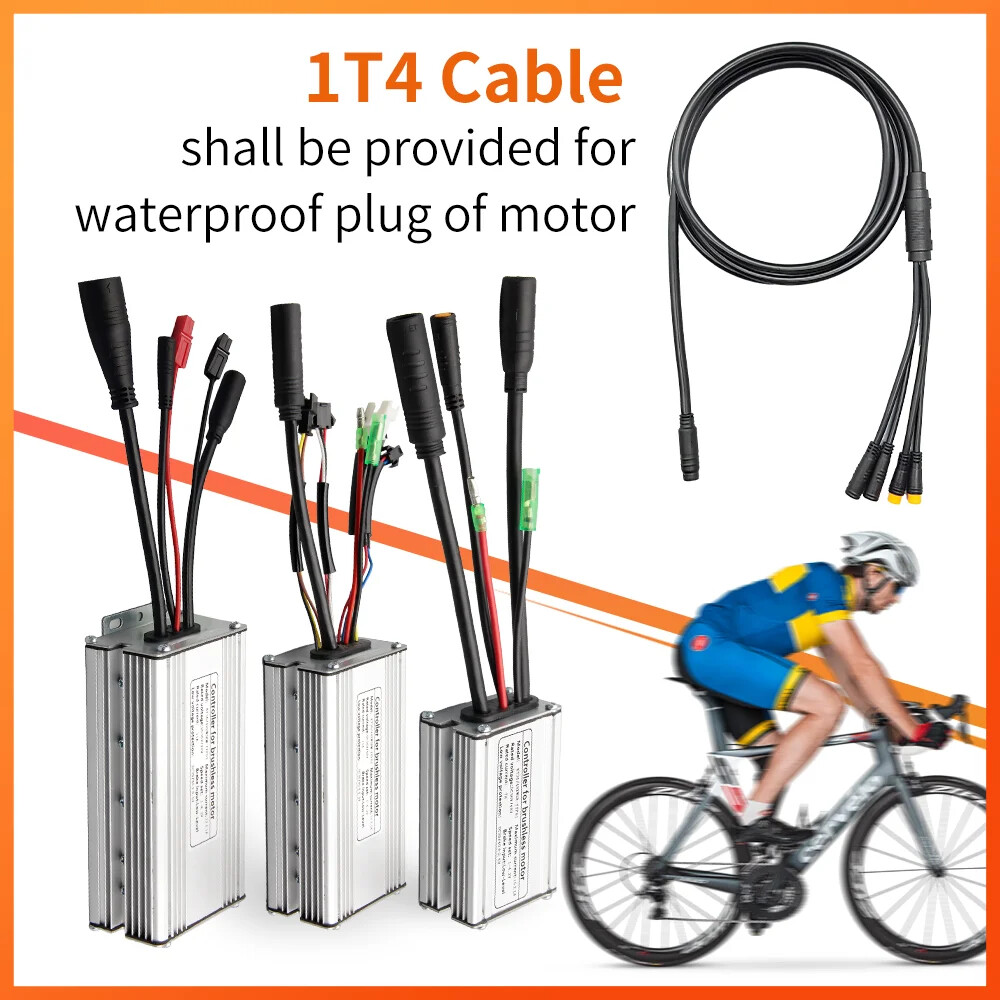 E-bike Controller 36V/48V/52V Voltage 250W-1500W Electric Bicycle Controller